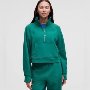 Lululemon Scuba Oversized Funnel Neck Half Zip